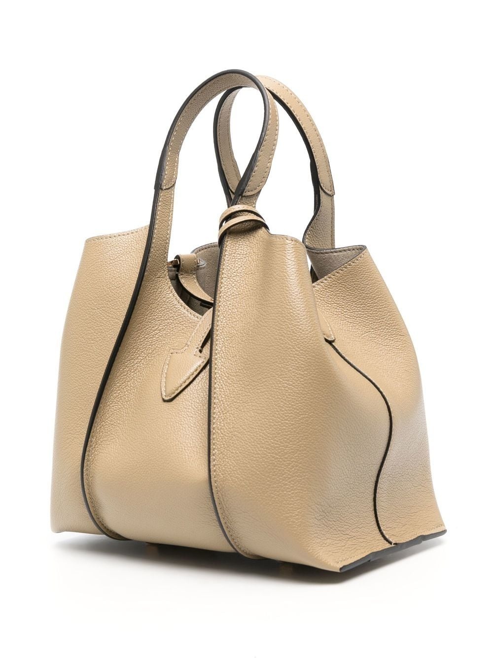 T Timeless leather tote bag - 3