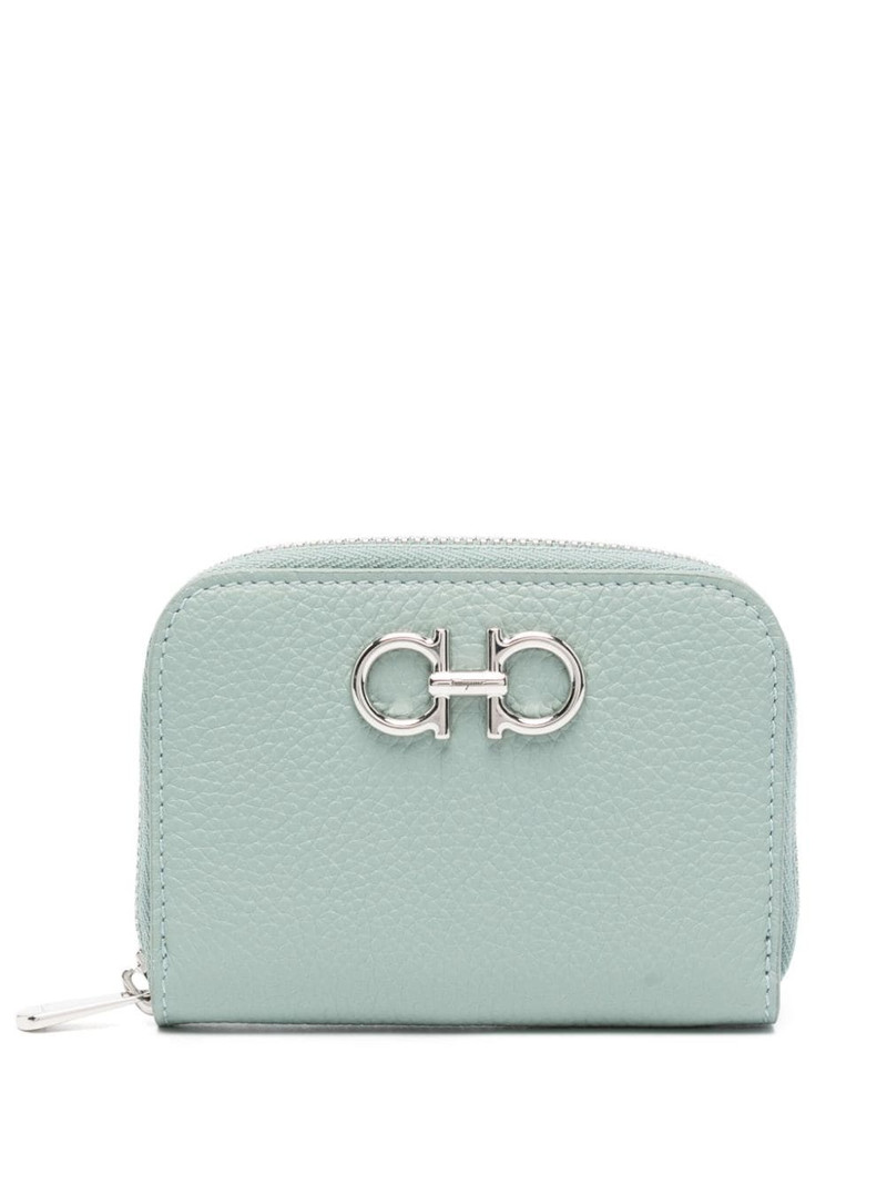 Gancini leather wallet 1