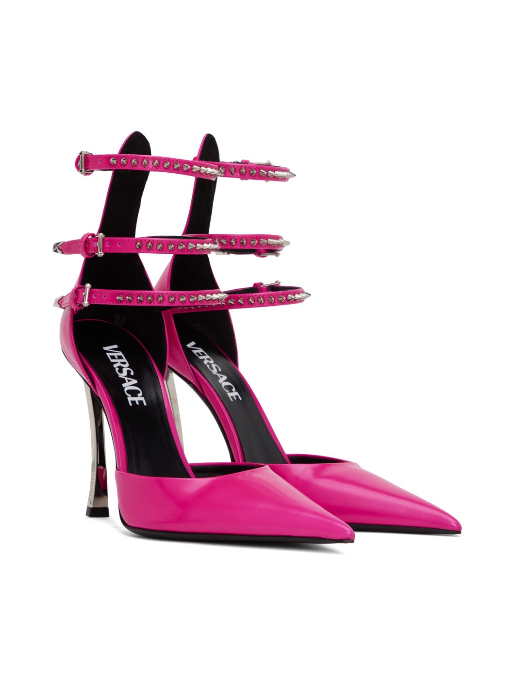 Pink Decollete Heels - 4