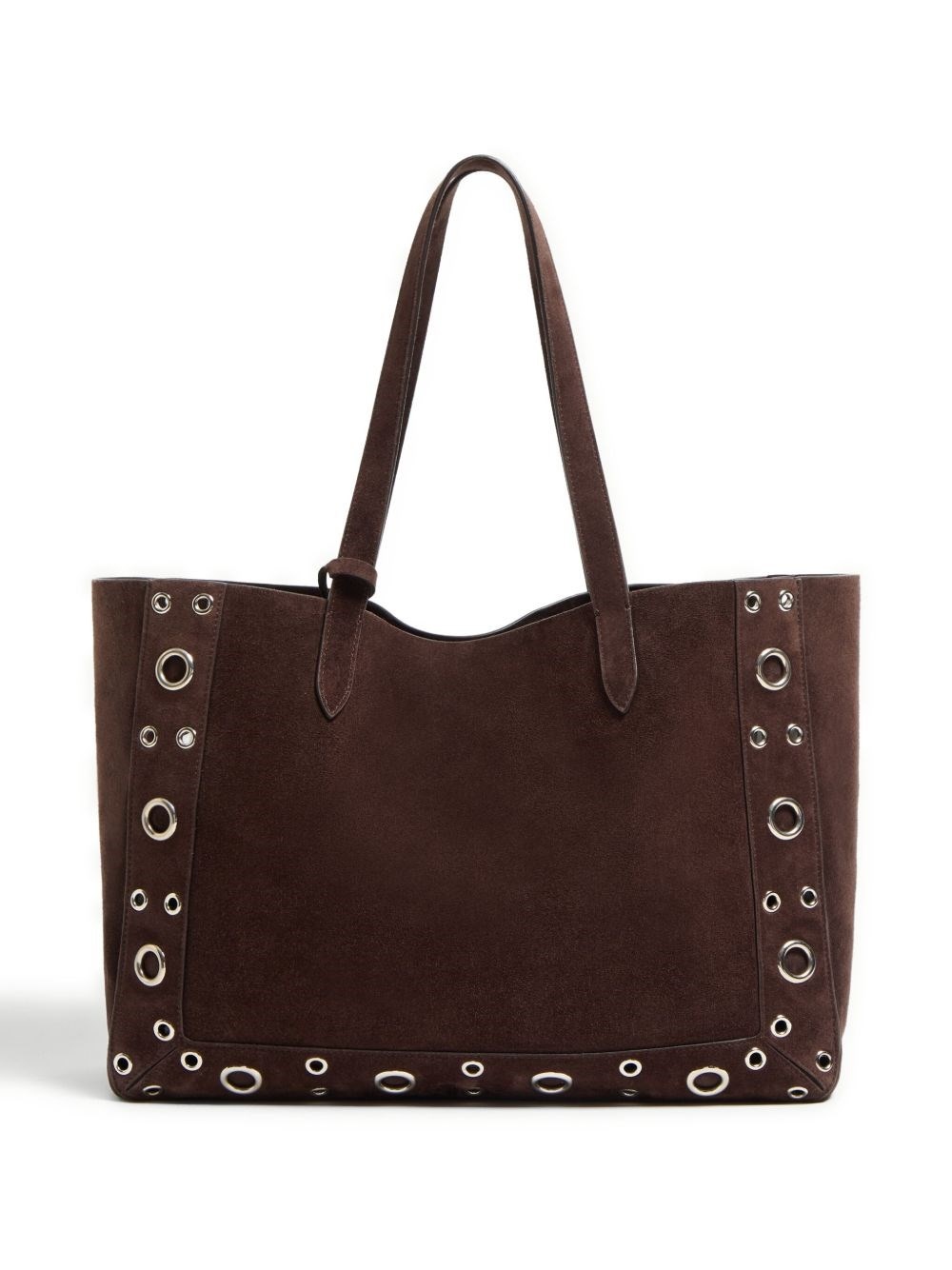 Nellcote suede leather tote bag - 4