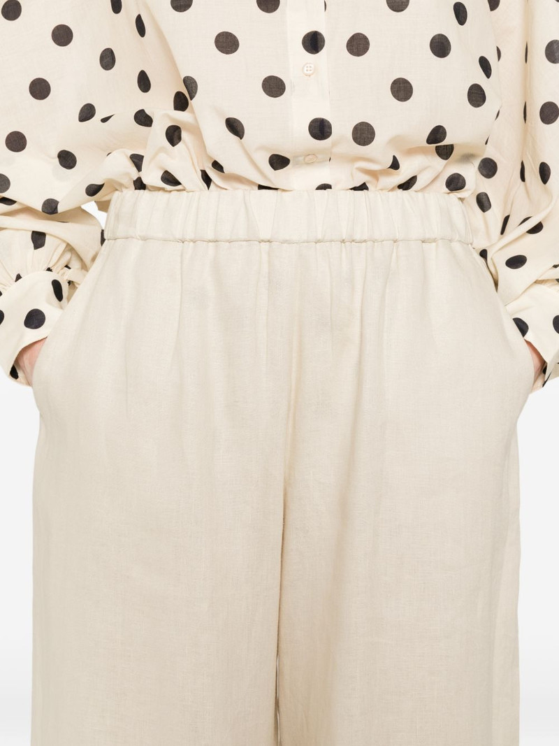 elastic-waistband trousers 5