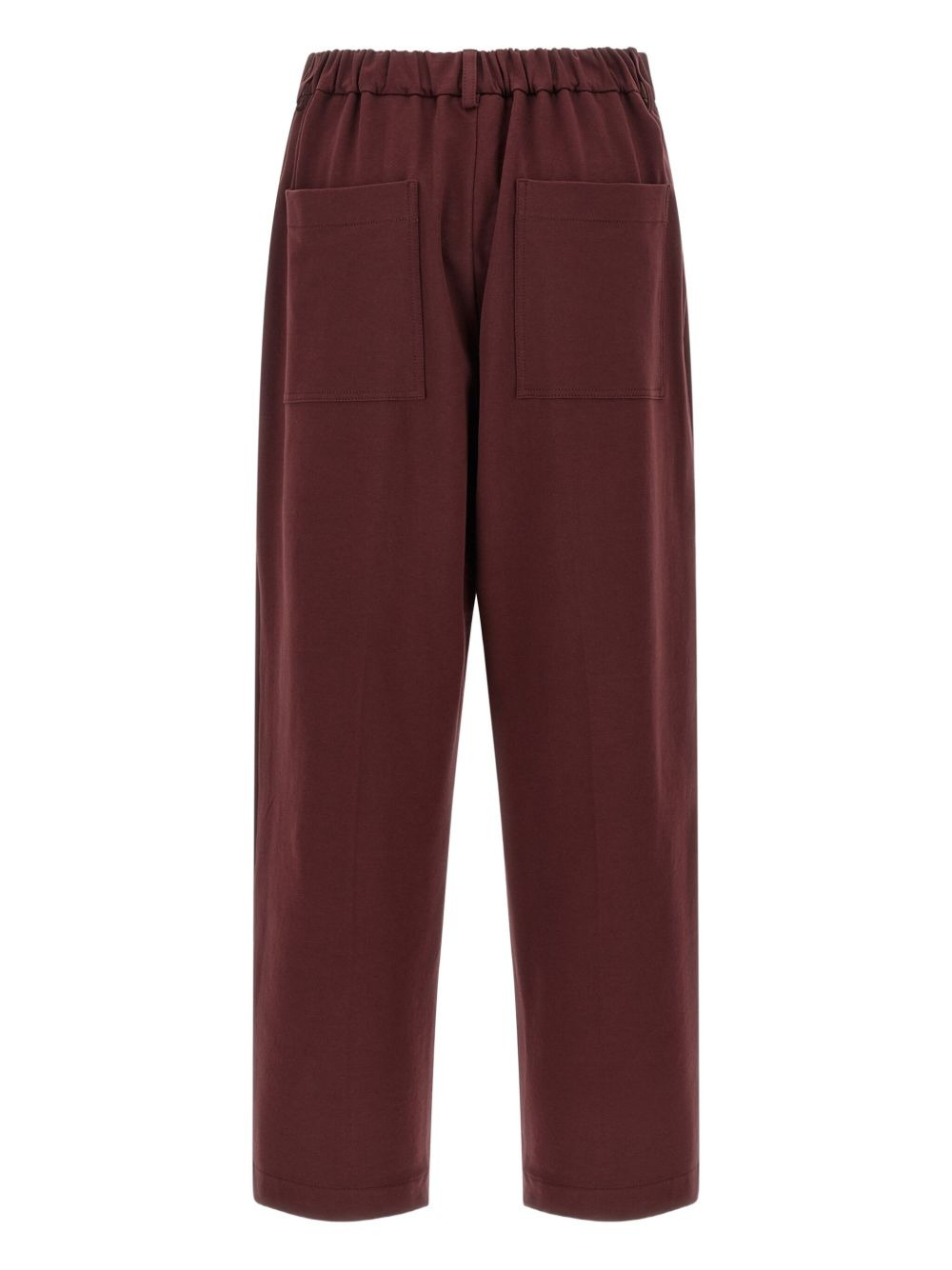 pleated cropped trousers - 2