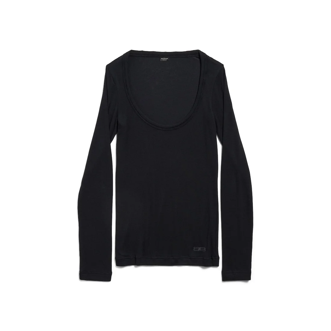 Women's Bb Garderobe Décolleté Top in Black - 1