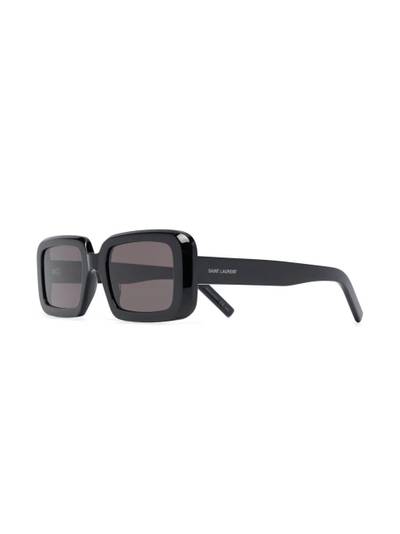 SAINT LAURENT rectangular-frame sunglasses outlook