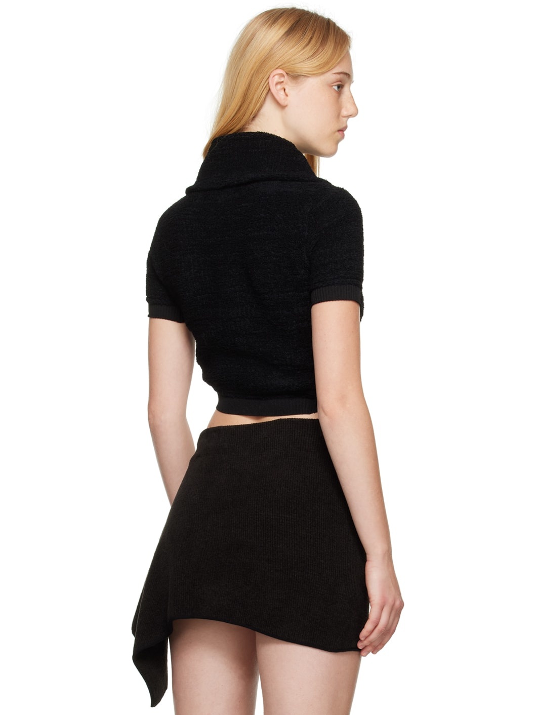 Black Le Papier 'Le Cardigan Campana' Cardigan - 3
