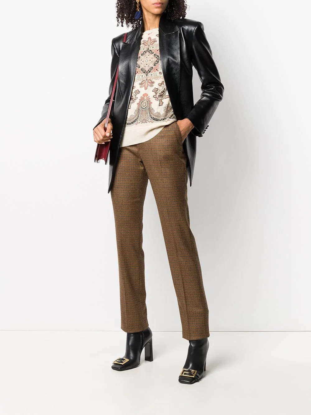 check tailored trousers - 2