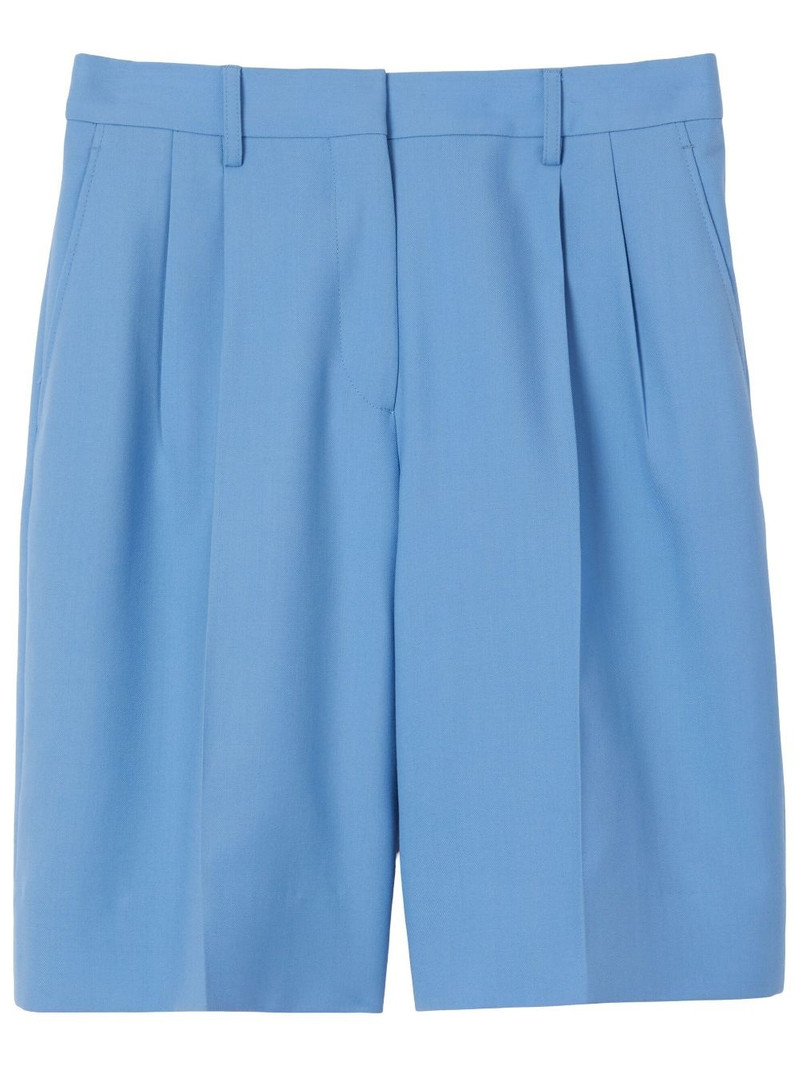 short wool tailored shorts 1