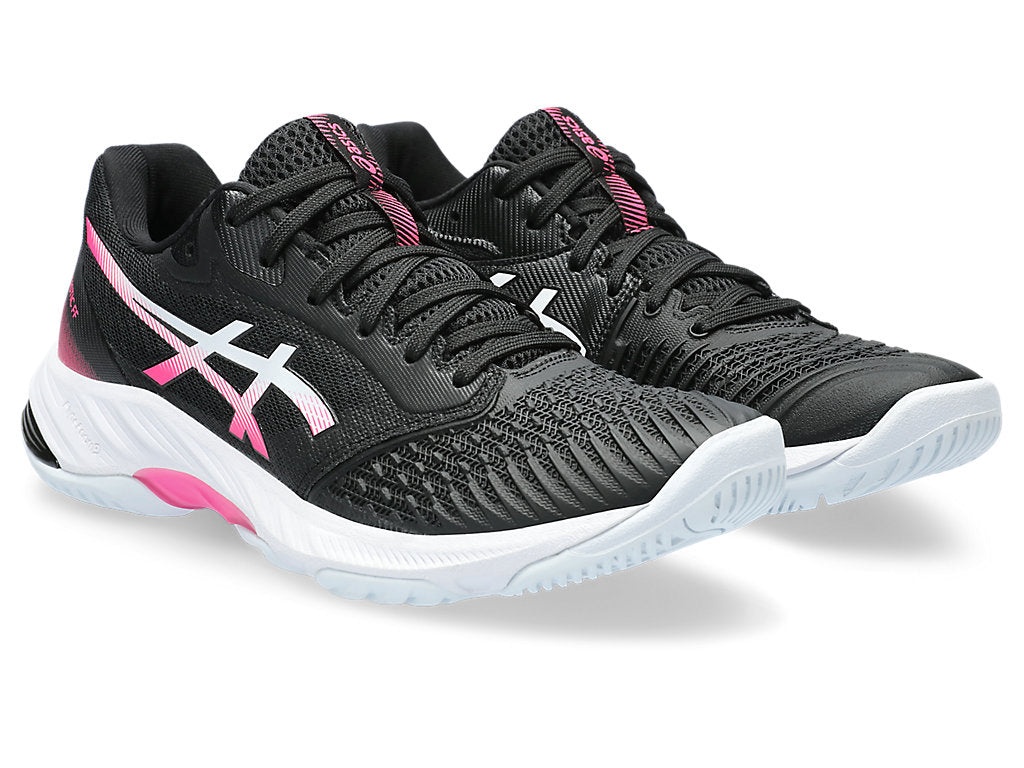 (WMNS) ASICS Netburner Ballistic FF 3 'Black Hot Pink' 1052A069-003 - 3