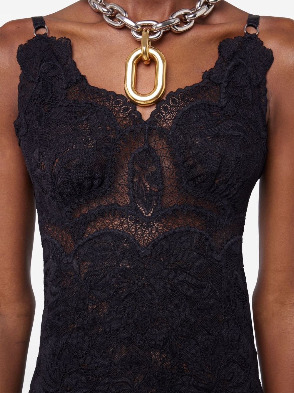 lace maxi dress - 6