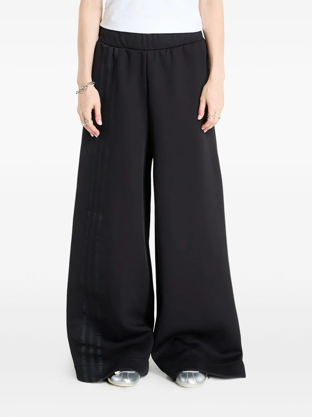 three-stripes palazzo pants - 1