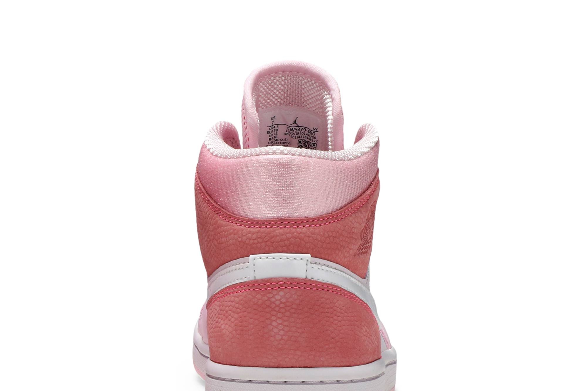 Wmns Air Jordan 1 Mid 'Digital Pink' - 7