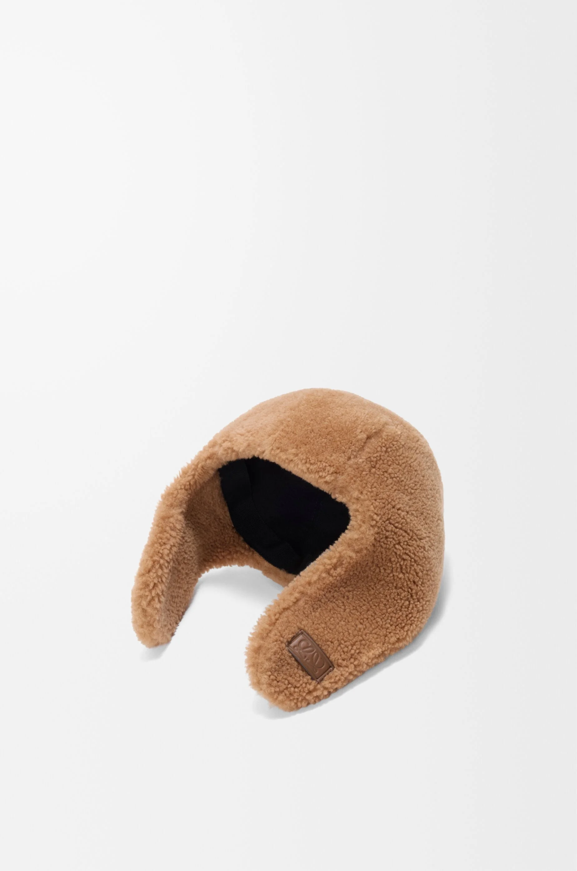 Aviator hat in shearling - 1