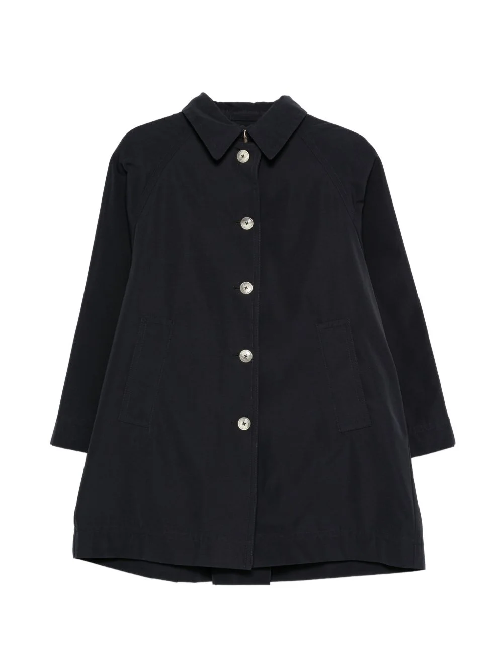 buttoned coat - 1