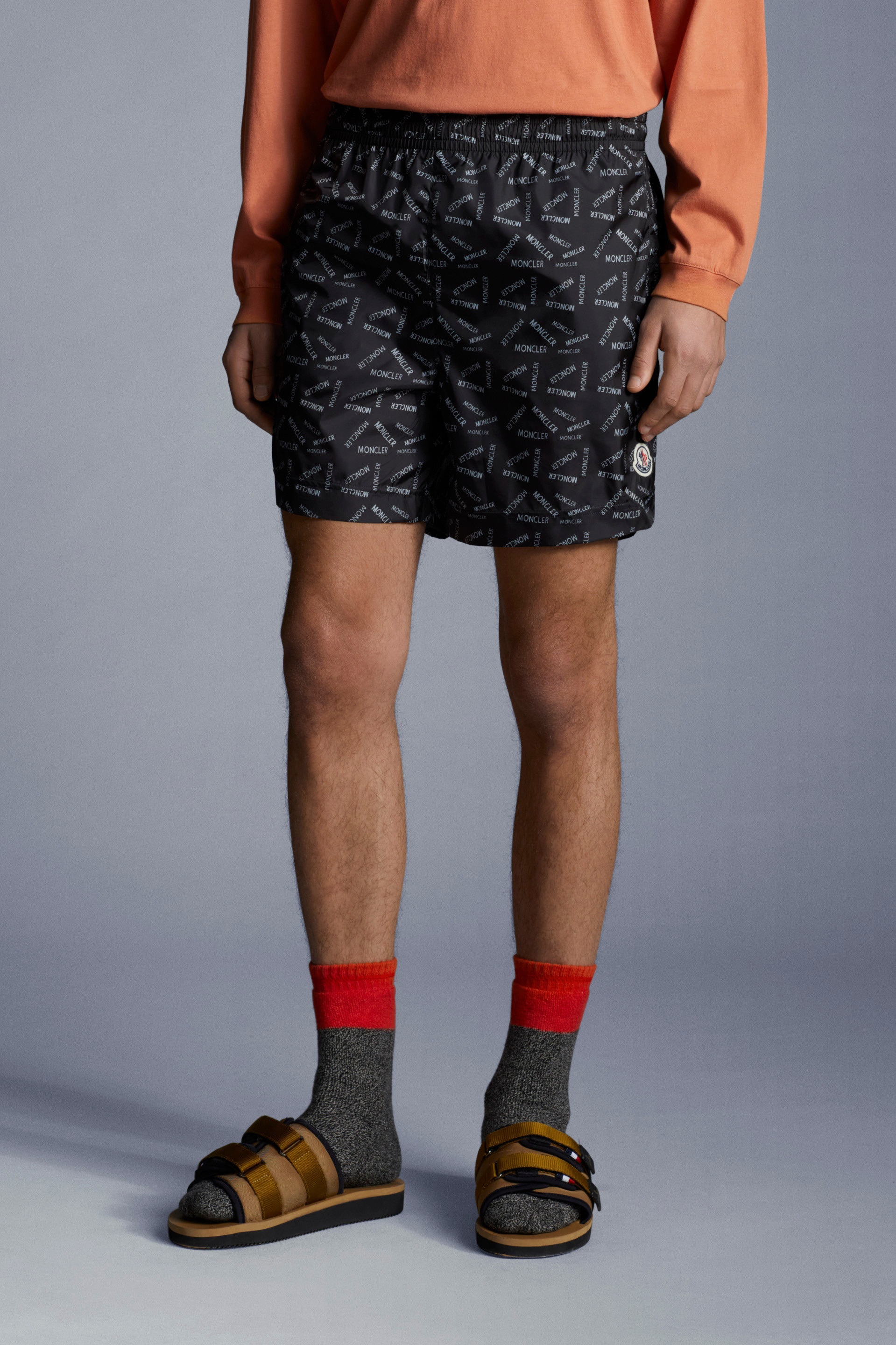 Logo Print Swim Shorts - 3