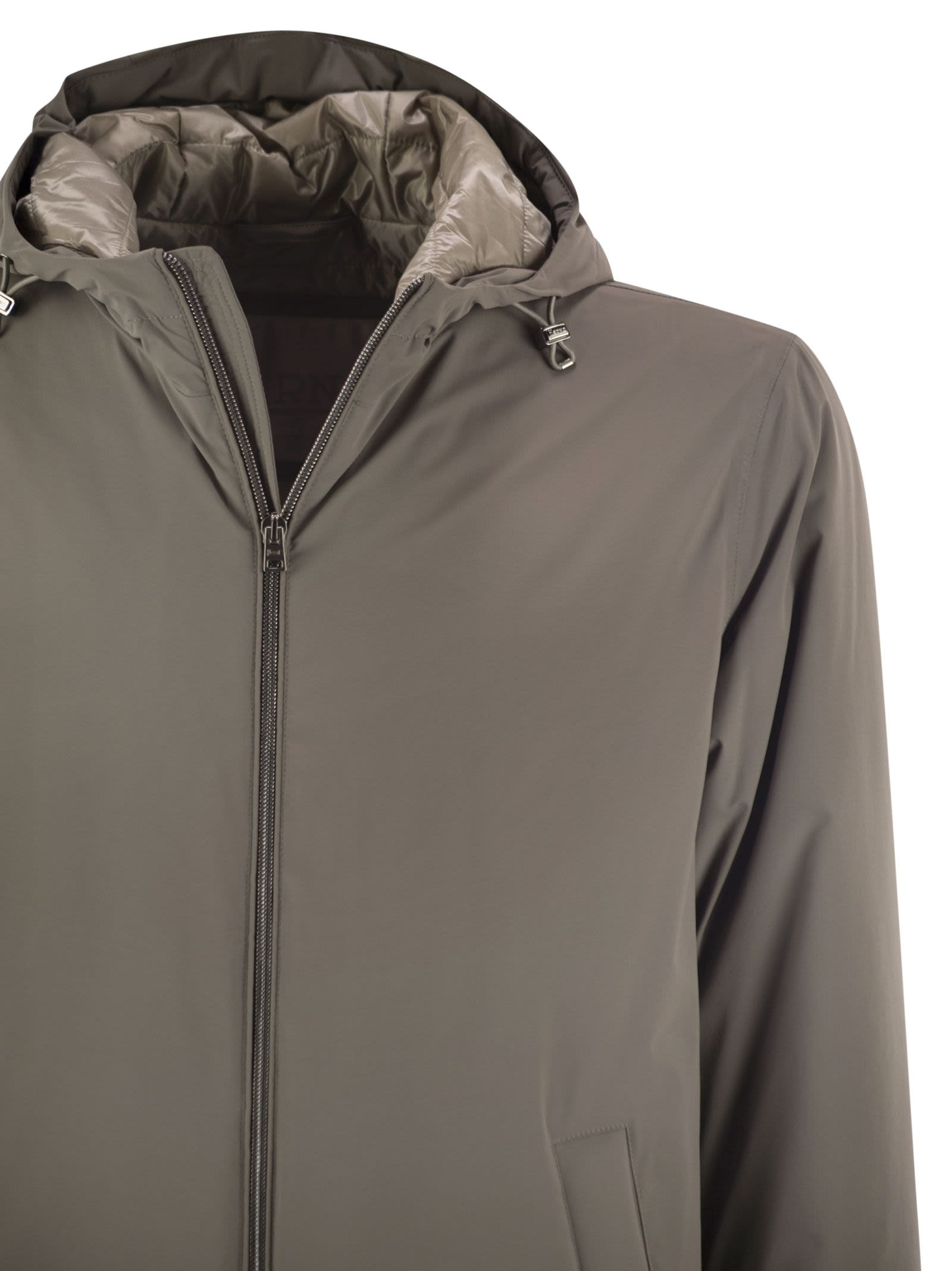 Herno Men Long Nylon Jacket - 4