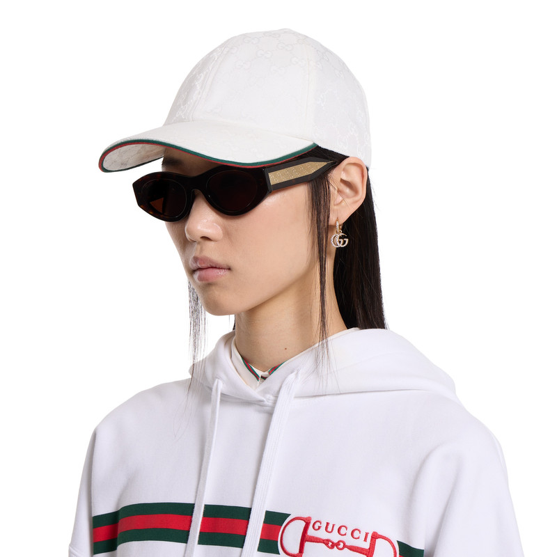 GG canvas baseball cap 4