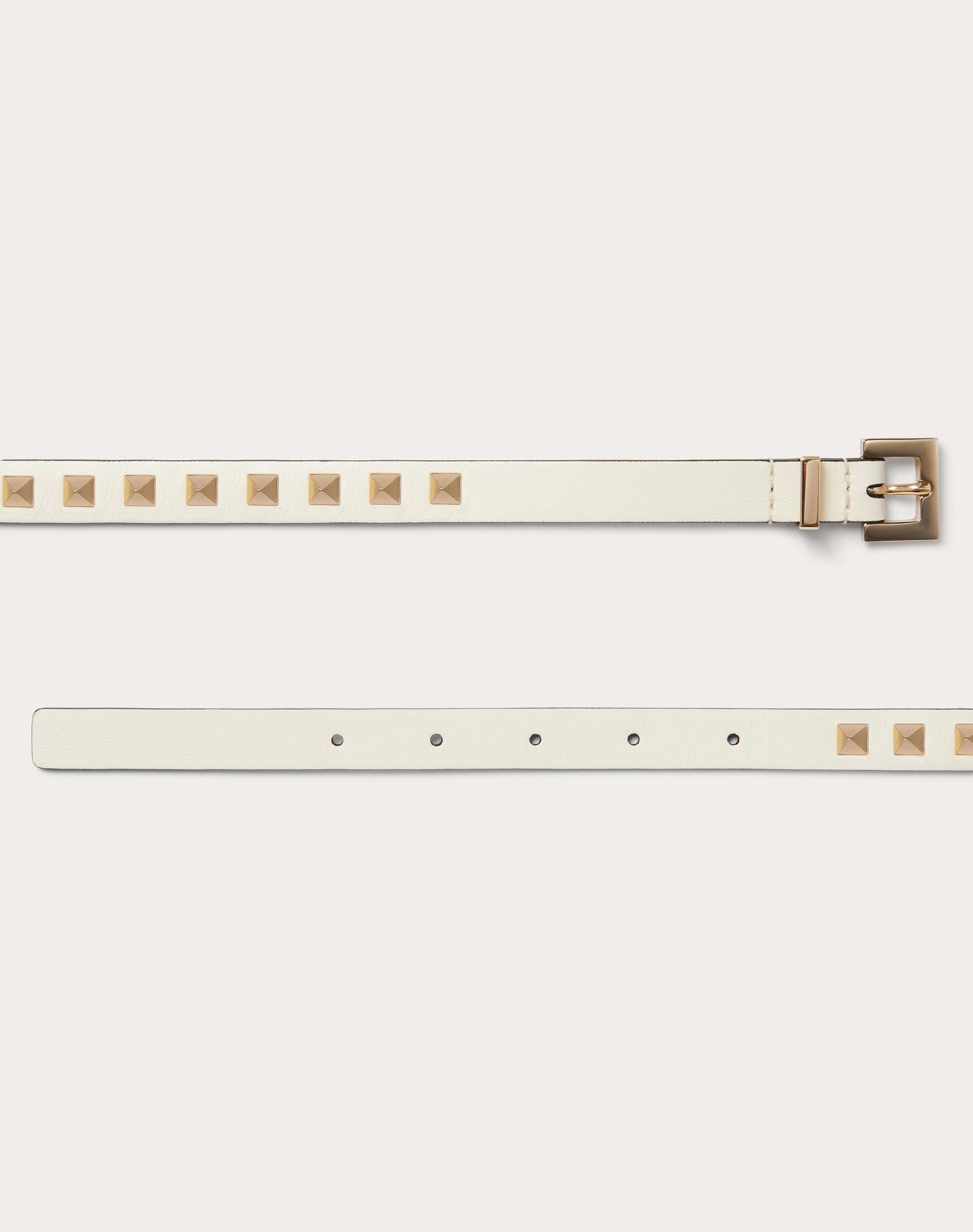 ROCKSTUD BELT IN SHINY CALFSKIN 15 MM - 3