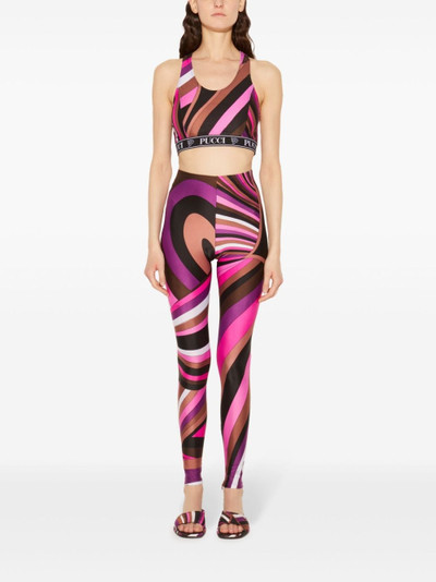 PUCCI iride-print leggings outlook