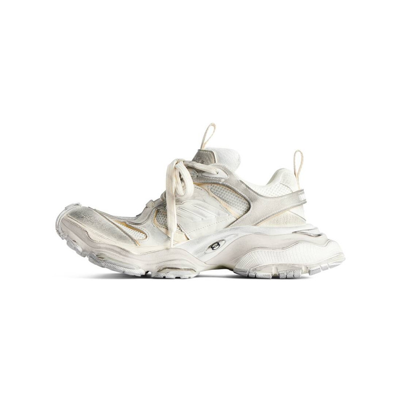 BALENCIAGA Men's Cargo Sneaker  in Beige outlook