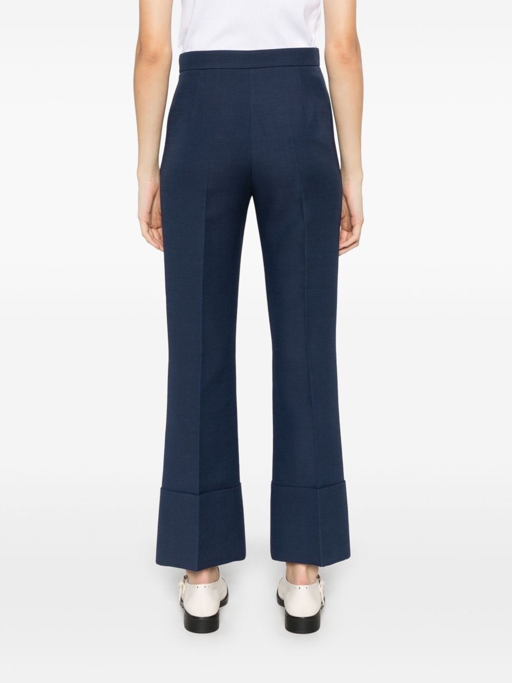 crepe trousers - 4