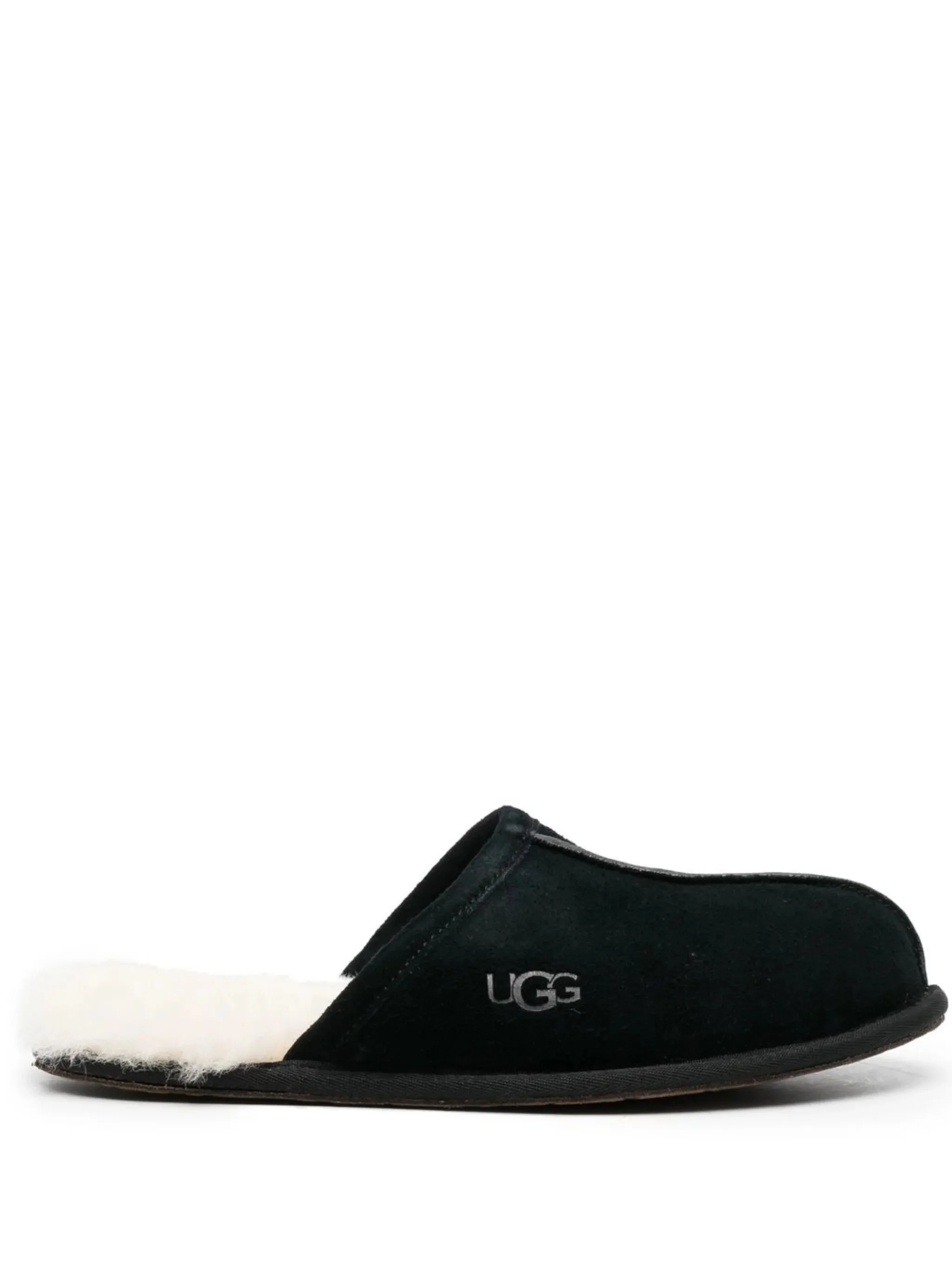 Ugg Shearling Lined Sliders - 1