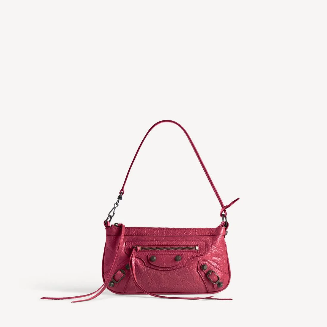 Women's Le City Pouch On Strap in Framboise - 1