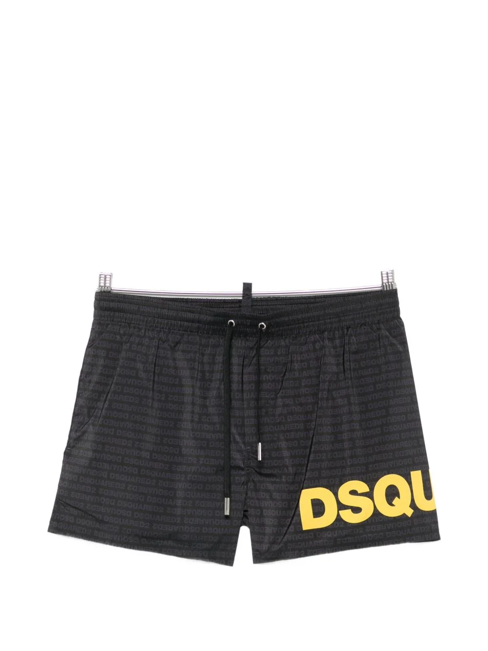 logo-print swim shorts - 1