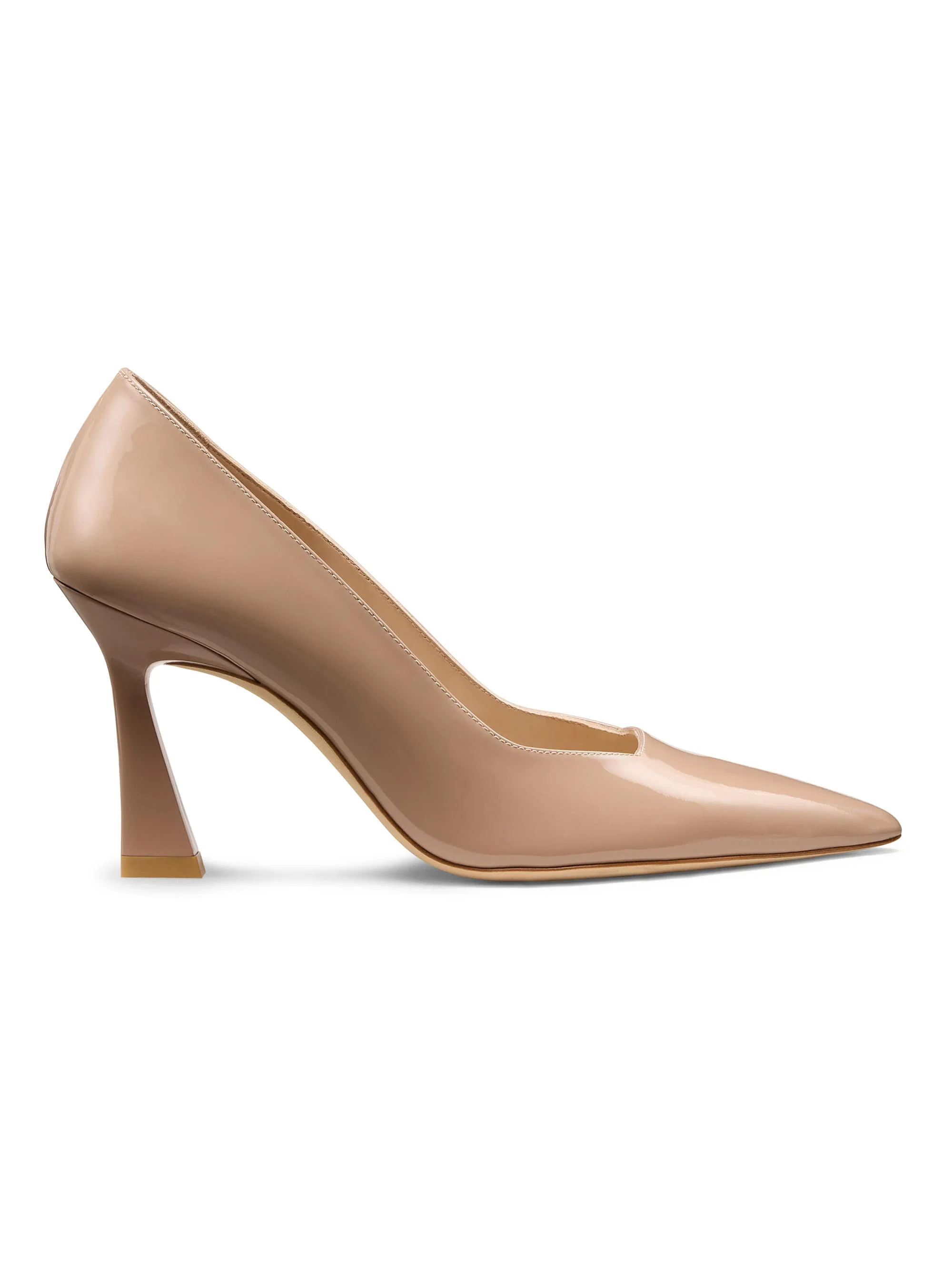 Women's Vinnie 85MM Patent Leather Pumps - Fawn - 1