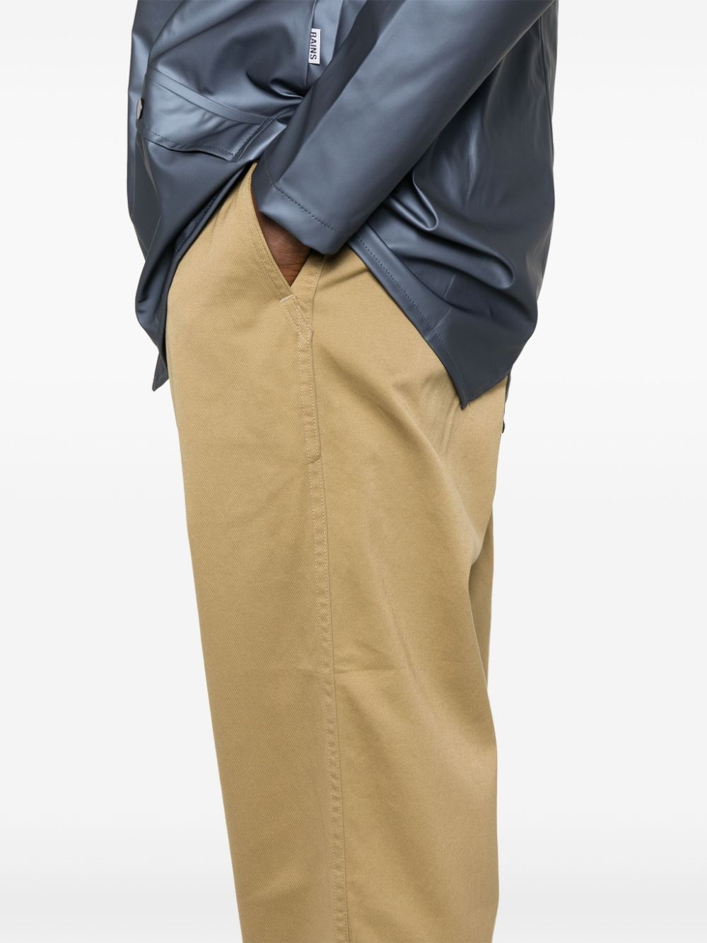 wide-leg chinos - 5