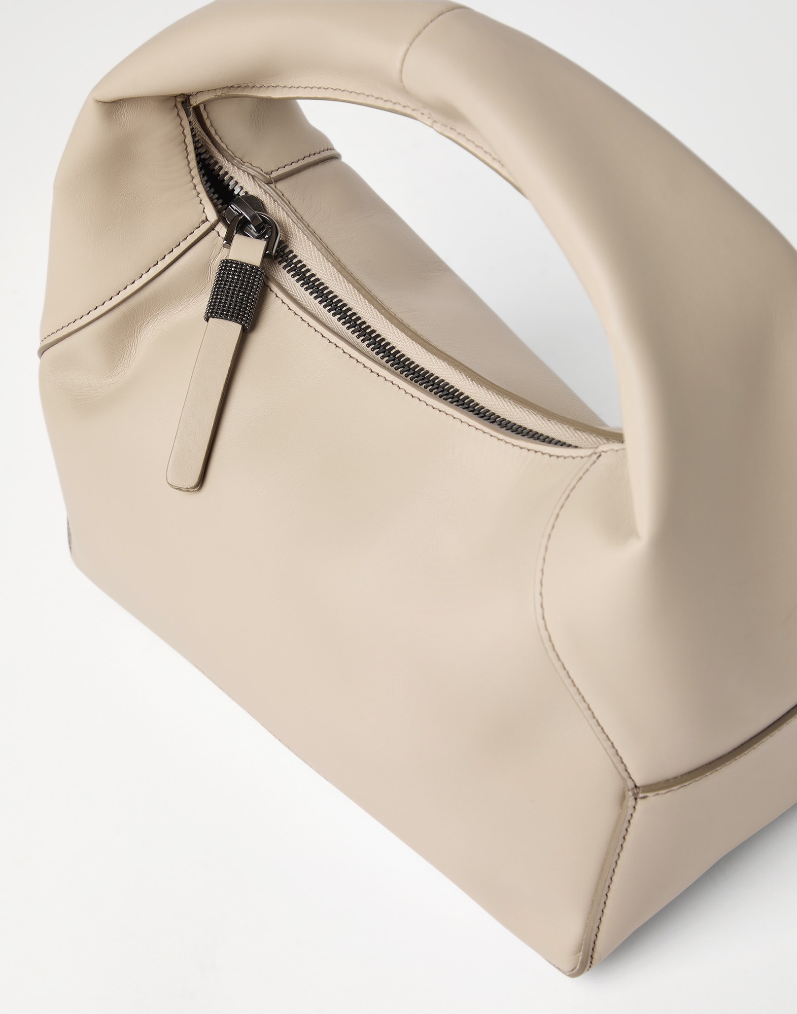 BC Duo small hobo bag in calfskin - 3