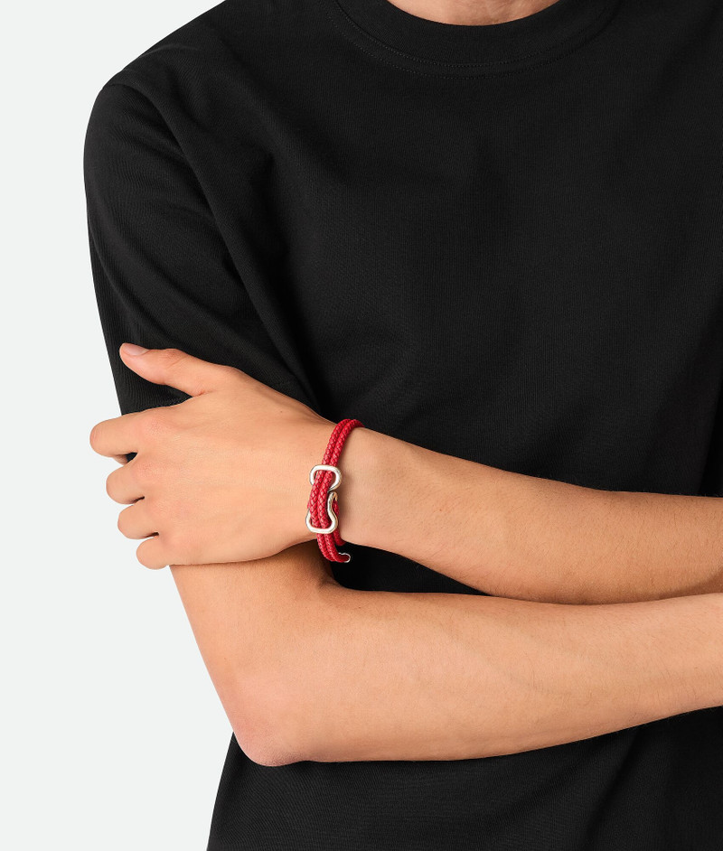 Bottega Veneta Leather Bracelet outlook