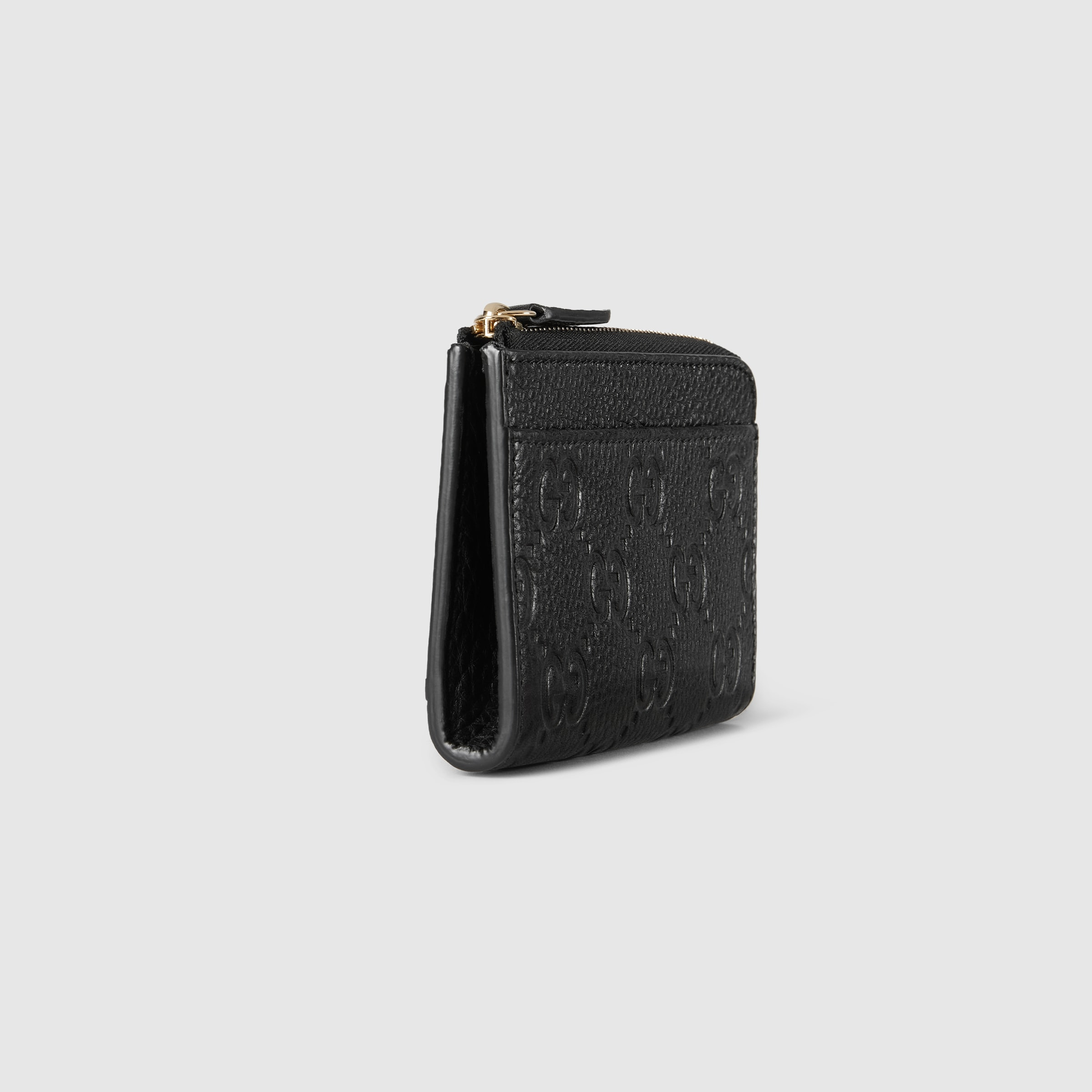 GG Emblem zip card case - 3