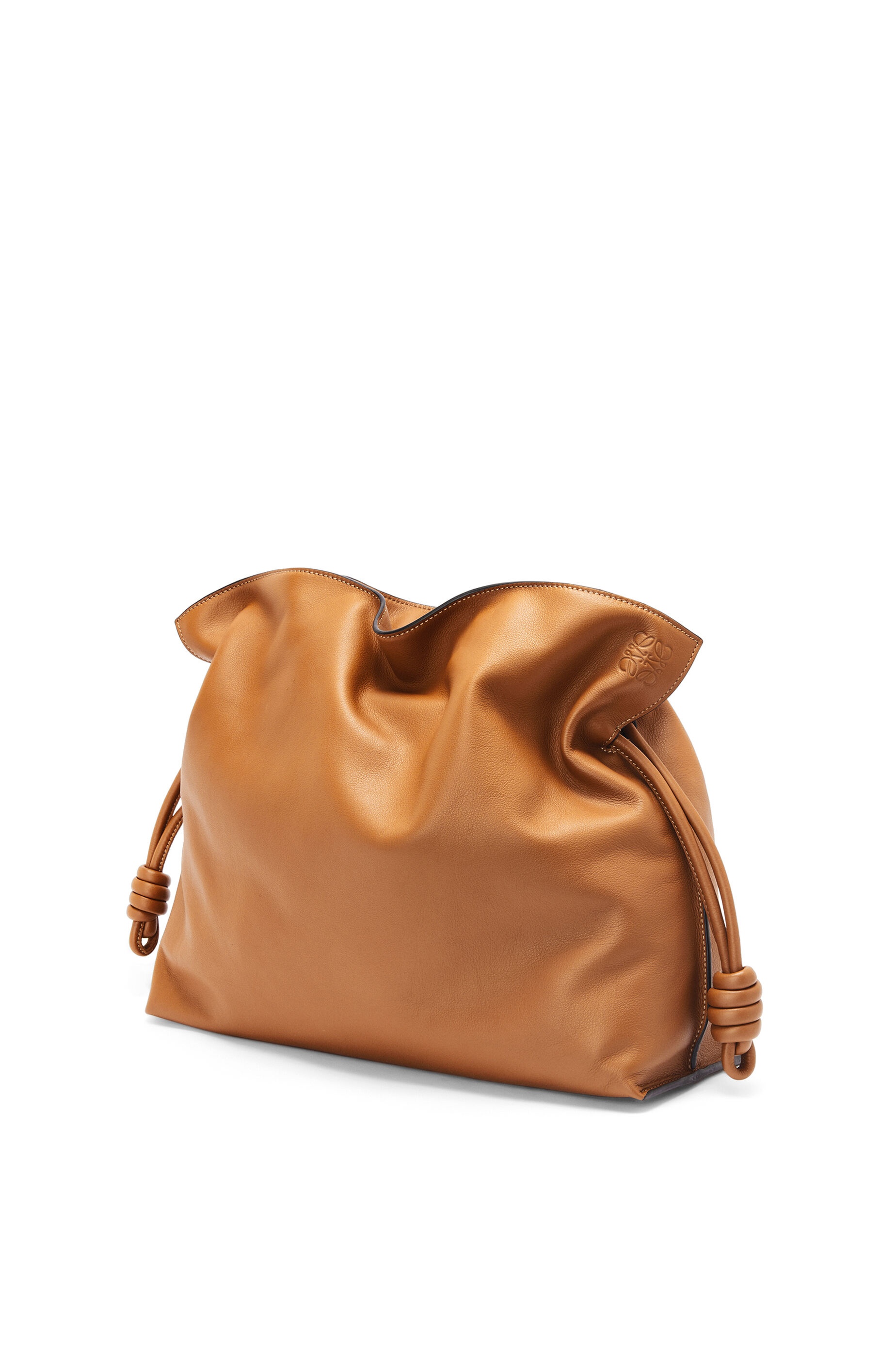 Large Flamenco clutch in nappa calfskin - 3