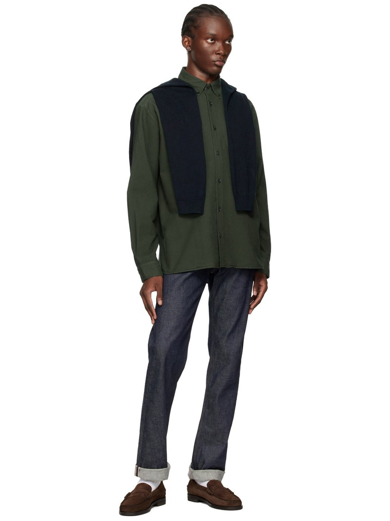 A.P.C. Green Mateo Shirt outlook