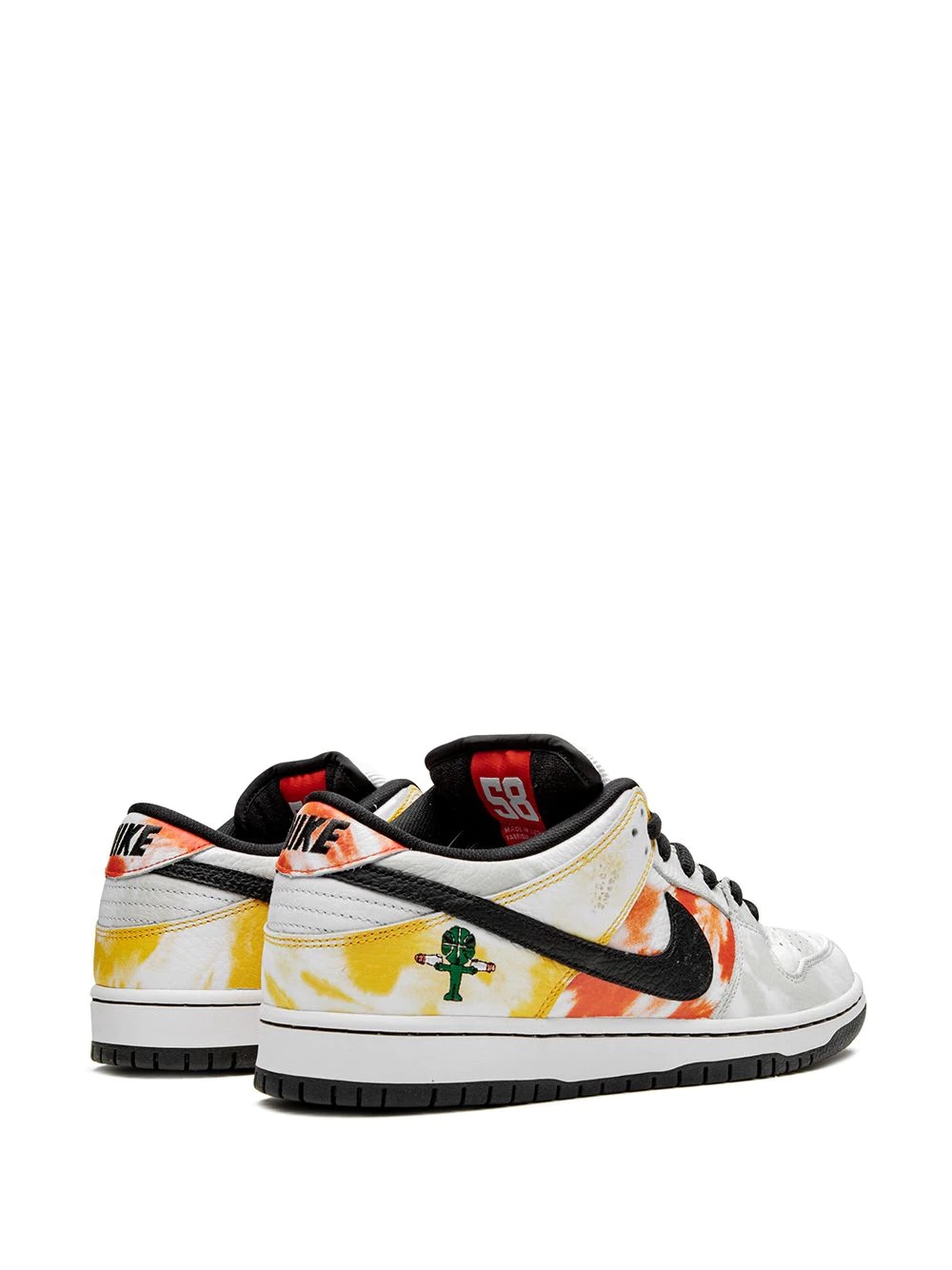 SB Dunk Low "Tie-Dye Rayguns 2019 - White" sneakers - 3