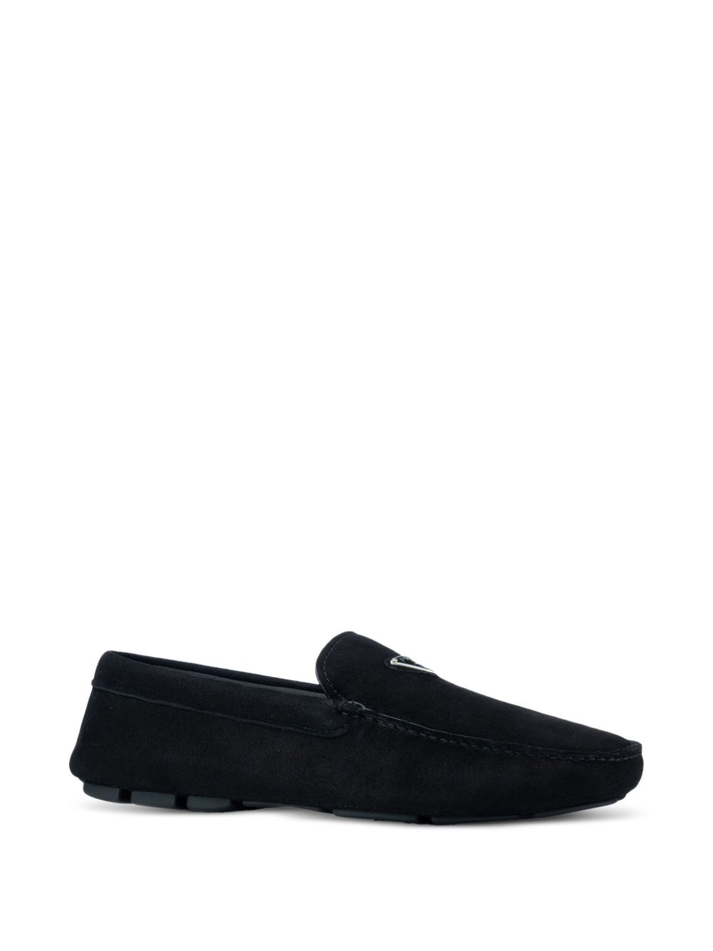 triangle-logo loafers - 2