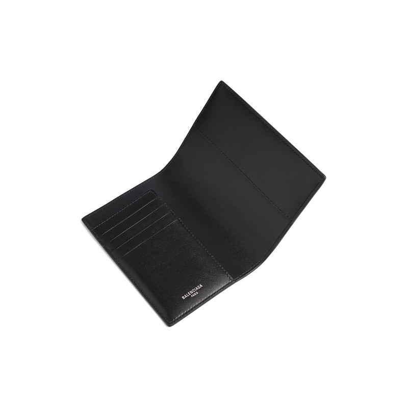 BALENCIAGA Men's Passport Holder in Black/multicolor outlook