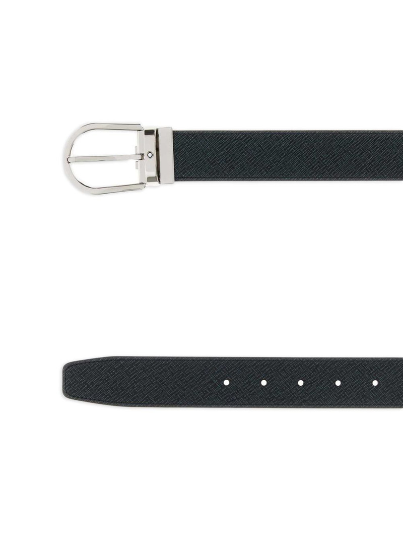 Montblanc leather reversible belt outlook