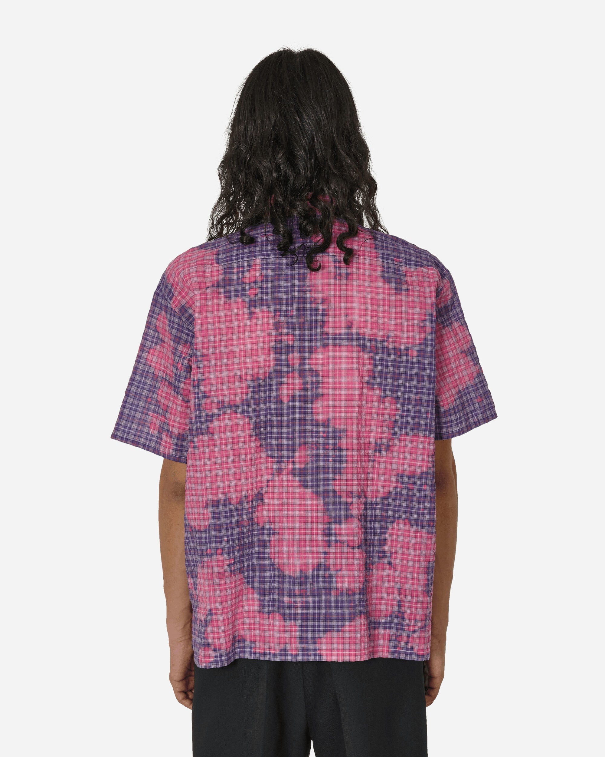 Bleached Zip Shirt Purple - 3