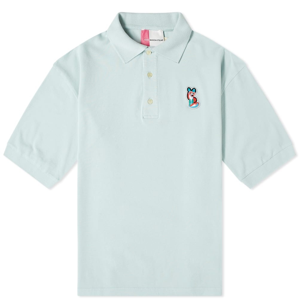 Maison Kitsuné Acide Patch Polo - 1