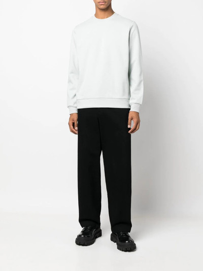 Stone Island crew-neck knitted sweatshirt outlook