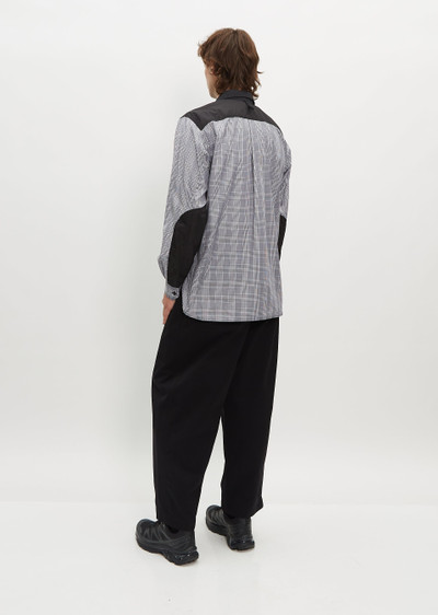 Junya Watanabe MAN Cotton Tencel Check x Polyester Shirt outlook