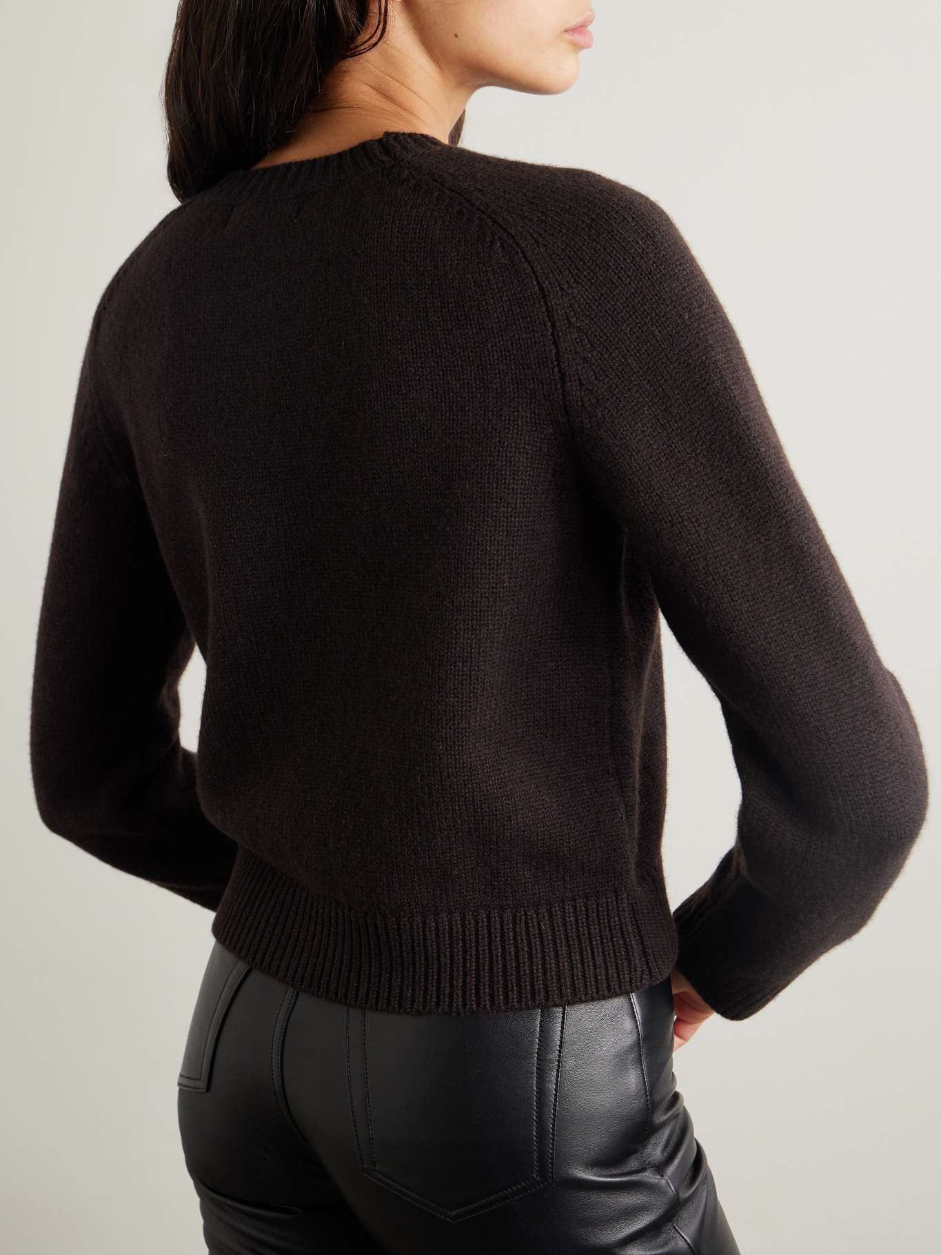 Wool sweater Brown - 4