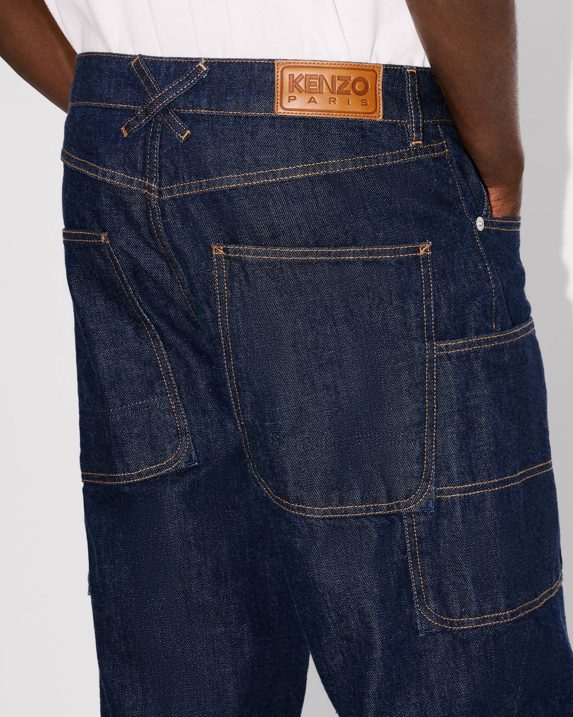 Cargo monkey fit jeans in Japanese denim - 7