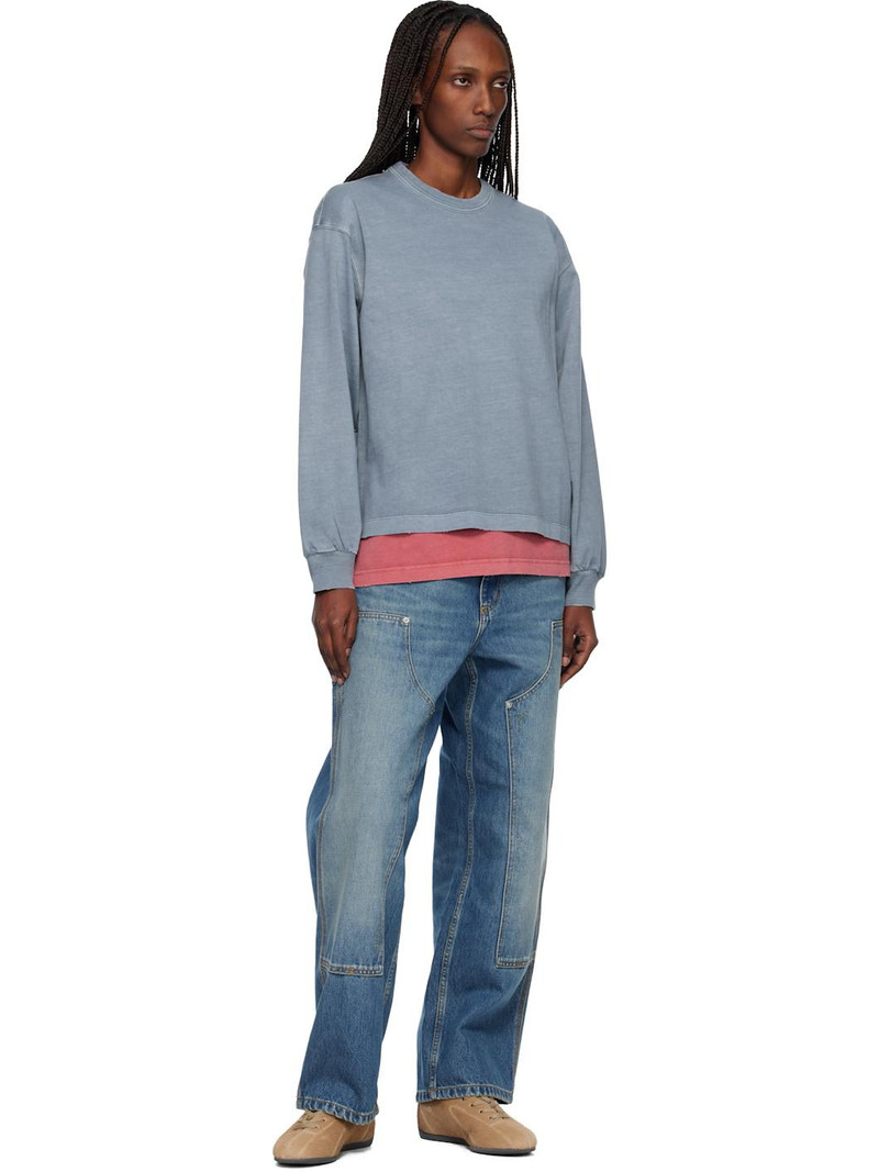 Carhartt Blue Long Sleeve Torion T-shirt outlook