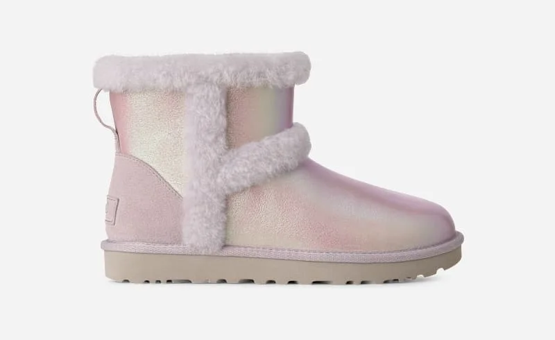® Women's Classic Mini Frosted Sheepskin in Lavender Smoke - 1