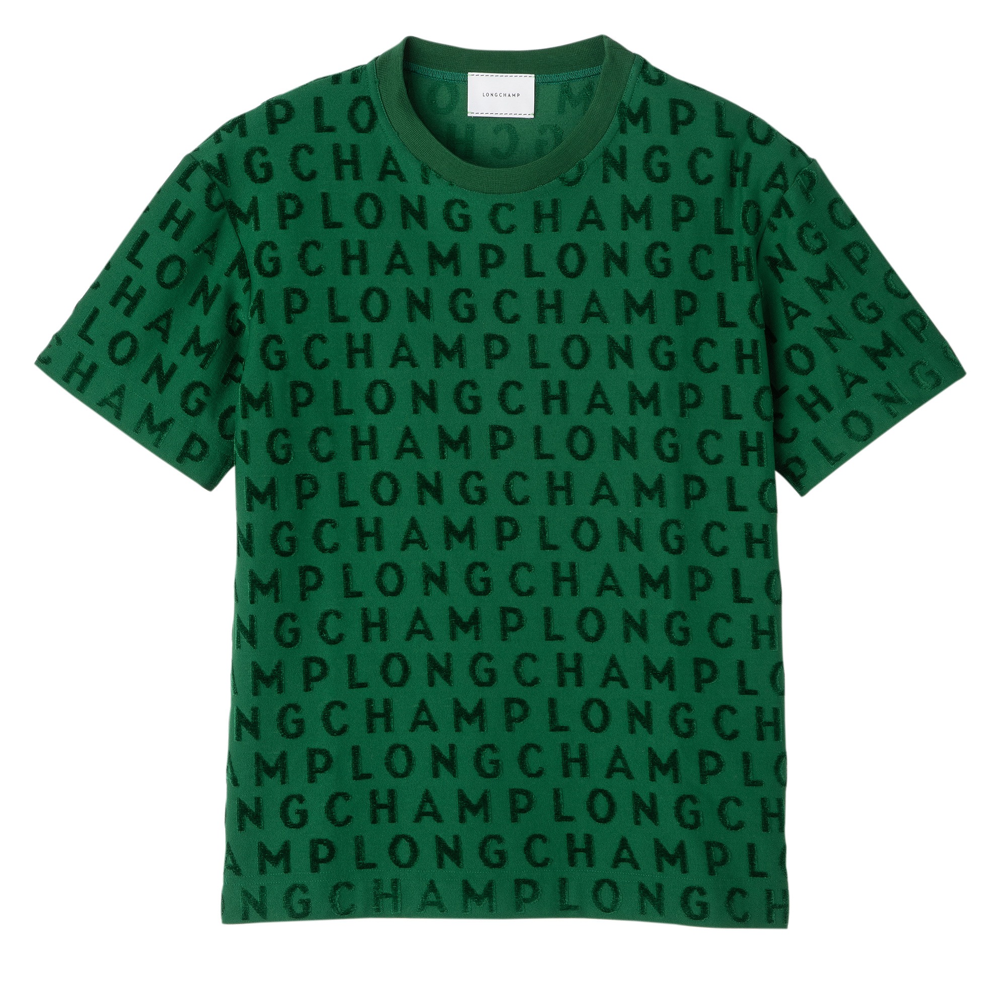 Logo large t-shirt Green - Jersey - 1