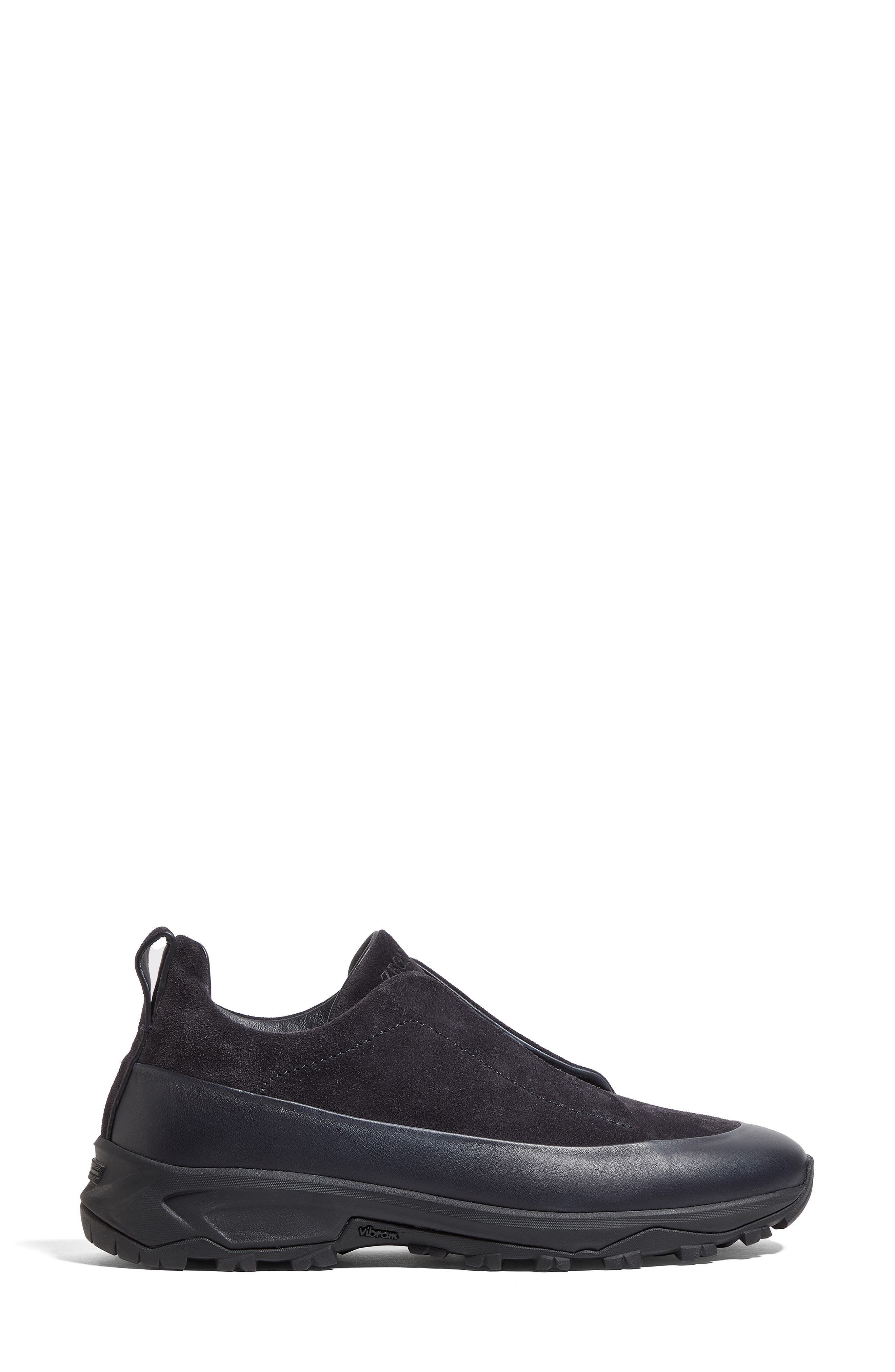 ZEGNA Triple Stitch™ Monte Sneaker in Midnight Navy at Nordstrom - 3