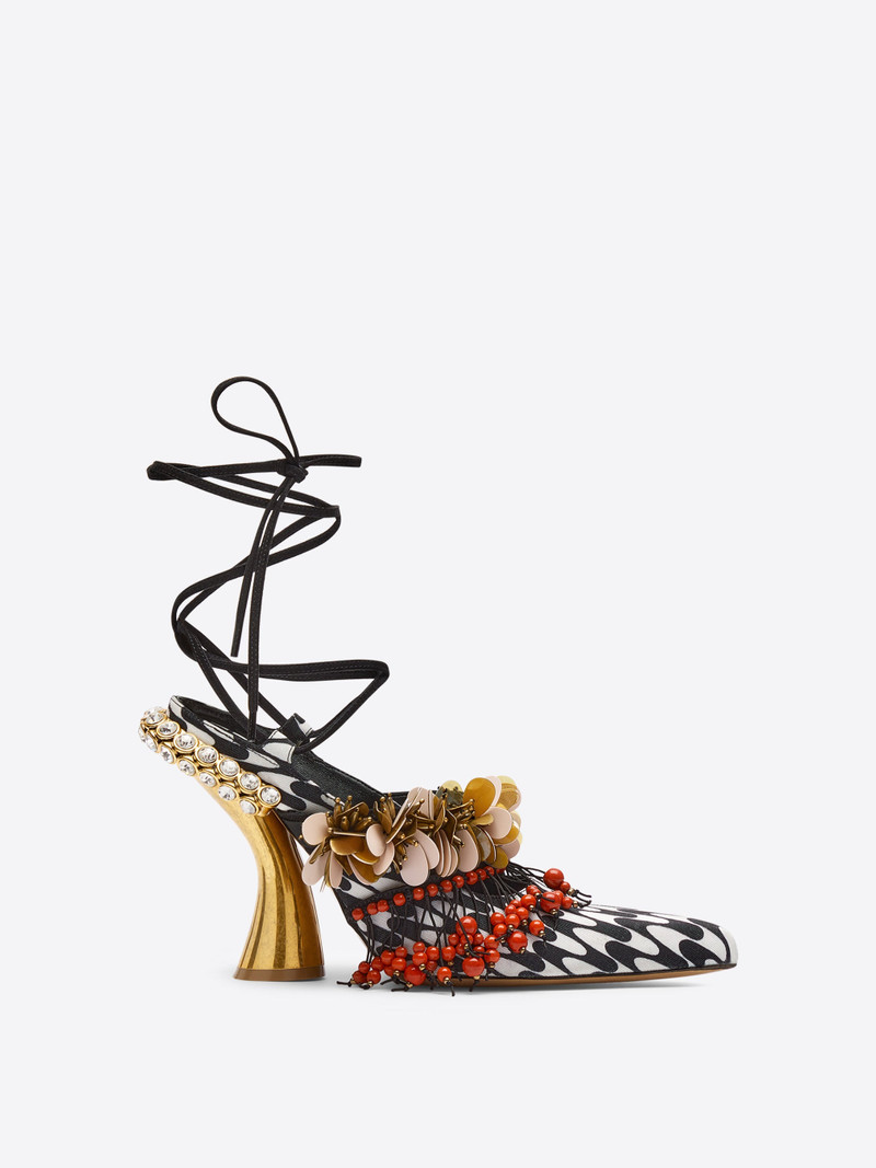 Dries Van Noten EMBELLISHED PUMPS outlook