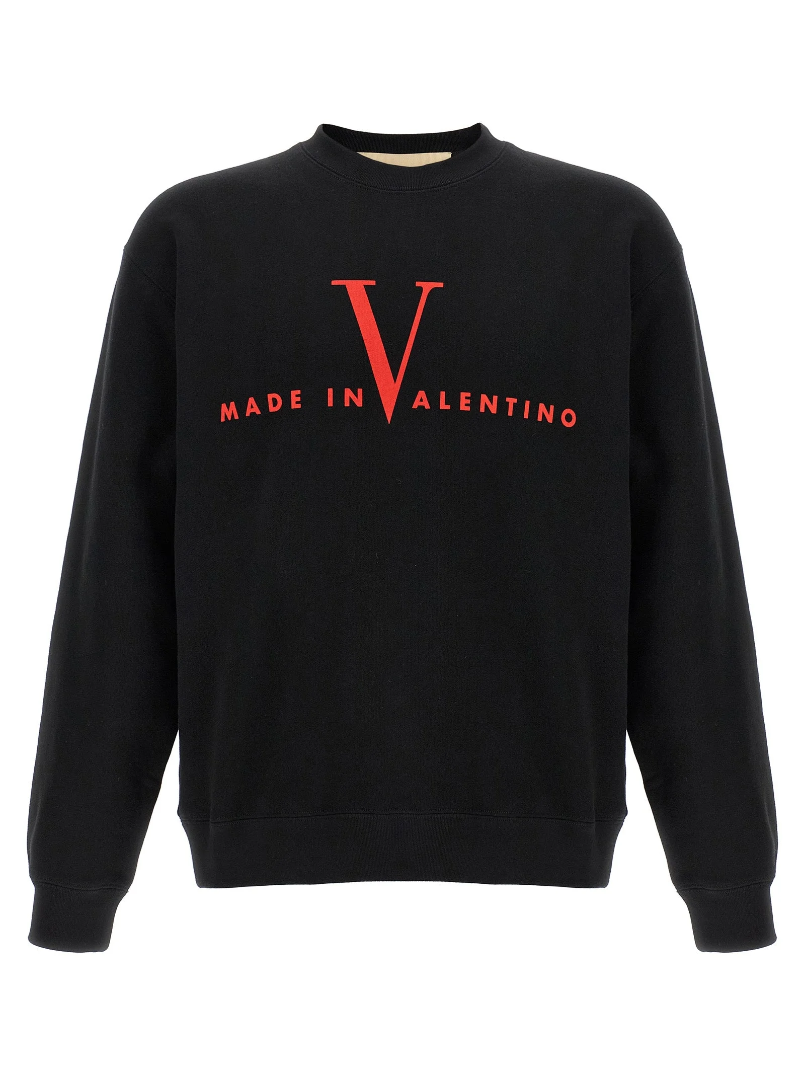 Made In Valentino Sweatshirt Black - 1